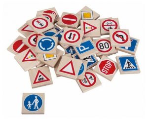 Pexeso Dopravní značky, dřevo