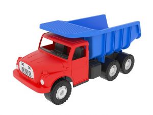 Auto Tatra 148 modro-červená, plastová 30cm