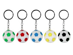 Klíčenka fotbalový míč mix barev 35 mm