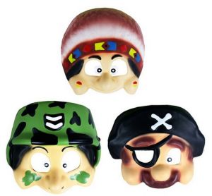 Maska plast dětská pohádkové bytosti