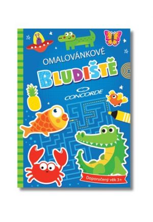 Omalovánkové bludište CONCORDE
