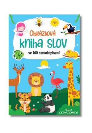 Obrázková kniha slov CONCORDE se samolepkami