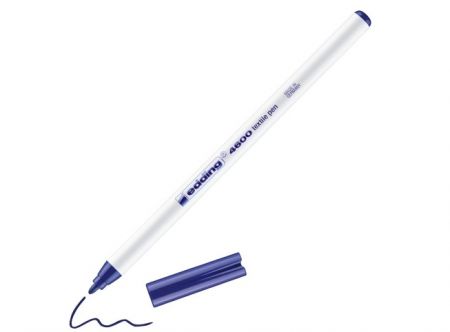 Popisovac na textil EDDING 4600, modrý