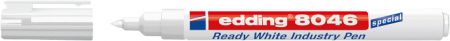 Permanentní popisovac EDDING 8046 Ready white