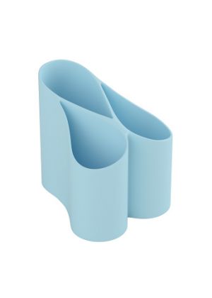 Stojánek na psací potreby ICO LUX pastelove modrý