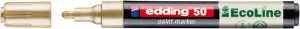 Lakový popisovac EDDING EcoLine 50, zlatý