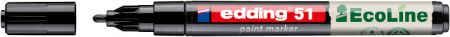 Lakový popisovac EDDING EcoLine 51, cerný