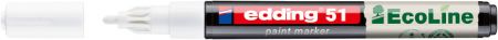Lakový popisovac EDDING EcoLine 51, bílý