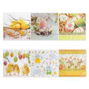 ARGUS Velikonoční ubrousky 33 x 33cm MIX 19038201