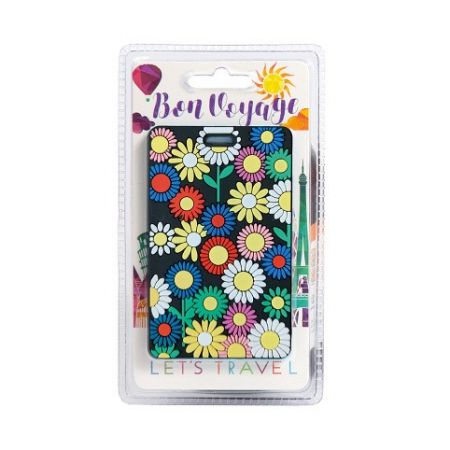 ARGUS Visačka na zavazadla, květiny, vícebarevná 23130031