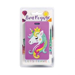 ARGUS Visačka na zavazadla, jednorožec II, šedá 23130037