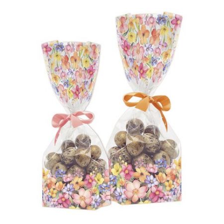 ARGUS Sáček dárkový plastový 10x30x6 cm, mix 100 ks 20068950