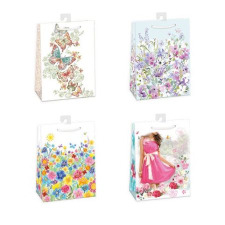 ARGUS Dárková papírová taška 23 x 32 cm mix 12 ks 07550027h