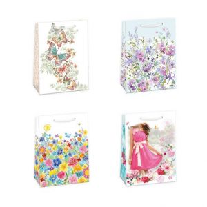 ARGUS Dárková papírová taška 23 x 32 cm mix 12 ks 07550027