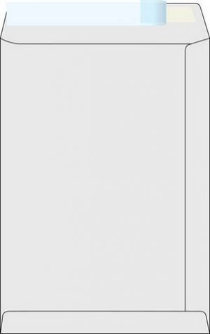 Obálka C4 bílá samolepící s krycí páskou 