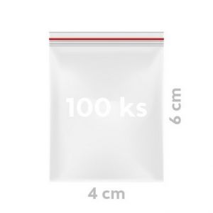 Samouzavírací sáčky 4x6cm/100ks