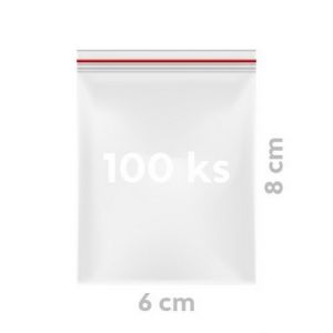 Samouzavírací sáčky 6x8cm/100ks