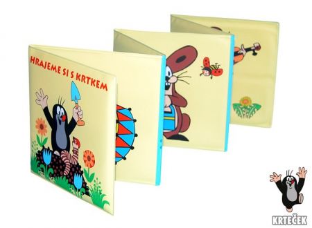 Rozkládací knížka Krtek