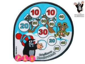 Terč Krtek - suchý zip