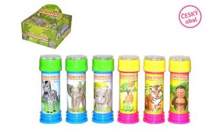 Bublifuk Safari 55ml, 6 druhů
