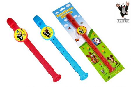 Flétna Krtek 33 cm, 2 druhy