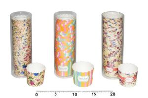 Košíčky barevné 5x4,5cm - 25ks