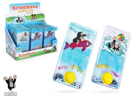 Vodní hra krtek 7 x 14 cm