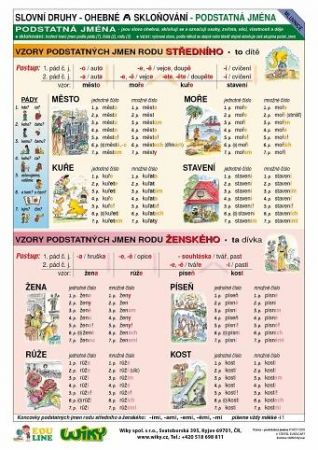 Vzory - podstatných jmen - A4
