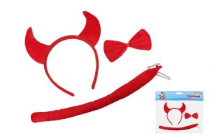 Set na karneval Čert / Čertice (kostým-na-karneval)