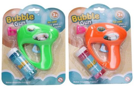 Bublifuk pistolka 50ml, 2 druhy