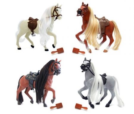 Royal Breeds Kůň s hřebenem 18 cm, 4 druhy
