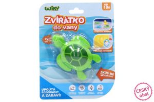 Želva natahovací do vany 10 cm - český obal