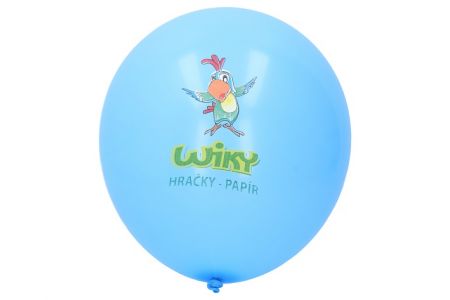 Balónek Wiky modrý 100 kusů