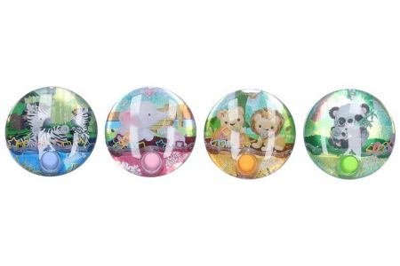 Vodní hra zvířátka 10x10x3 cm