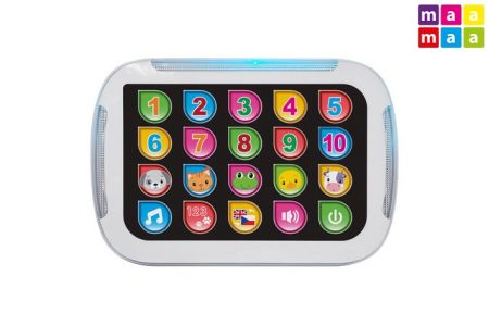 Tablet dětský 19x13 cm - mluví česky, český obal