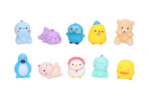 Zvířátka a dino do vany 5 cm sada 5 ks