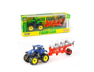 Traktor na setrvačník s pluhem 25 cm