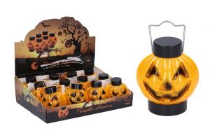 Dekorace Halloween dýně 8x7 cm svítící