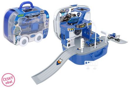 Policejní stanice v kufříku 44x17x19 cm