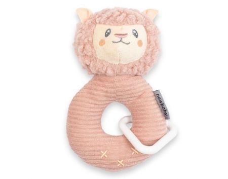 Chrastítko plyš New Baby Lama 15cm