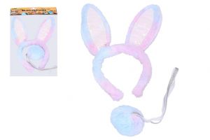 Set karneval - zajíc třpytivý