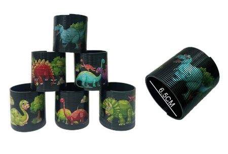 Pružina dinosauři 6,5cm