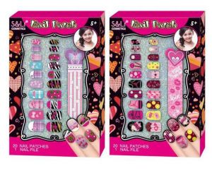 Nehtové studio dekorace s pilníkem set