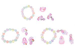 Korálkové šperky s postavičkou set