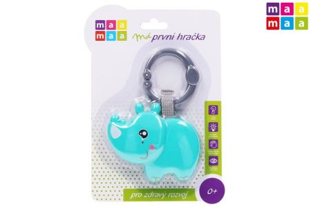 Maamaa Chrastítko nosorožec 21,5 cm