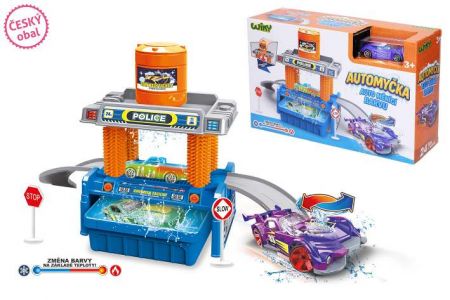 Auto měnící barvu podle teploty set s myčkou 35 cm - český obal