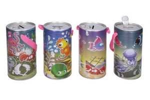 Pokladnička 15x8,3 cm - Mořský svět