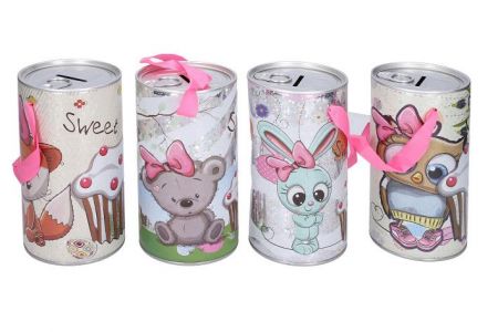 Pokladnička 15x8,3 cm - Zvířátka