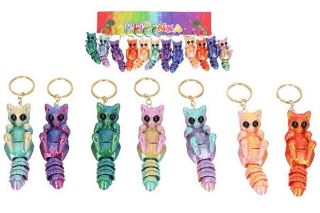 Klíčenka 3D kočka