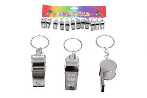 Klíčenka píšťalka 4 cm